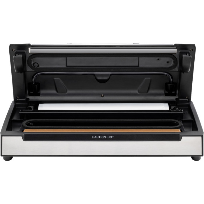 Вакууматор Gorenje для пакетів, 120Вт, 30см, електронне керування, +10 пакетів, нерж, чорний