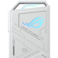 Портативний корпус ASUS для SSD ROG STRIX ARION ESD-S1C/WHT/G/AS PCIe NVMe M.2 2230/2242/2260/2280 USB Type-C 3.2 Gen 2x1 білий