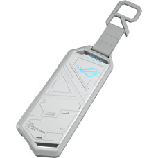 Портативний корпус ASUS для SSD ROG STRIX ARION ESD-S1C/WHT/G/AS PCIe NVMe M.2 2230/2242/2260/2280 USB Type-C 3.2 Gen 2x1 білий