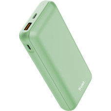 Акумулятор портативний літій-іонний power bank Trust Redoh, 20000мА·год, USB-A/2хUSB-C, 18W, QC 3.0, PD, зелений