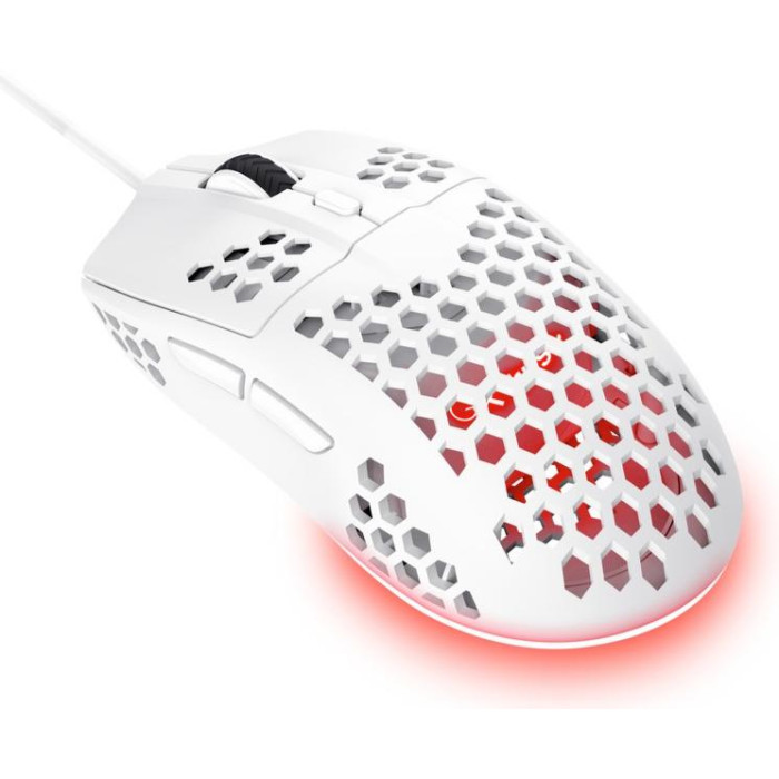 Миша Trust GXT 928 Helox, USB-A, білий
