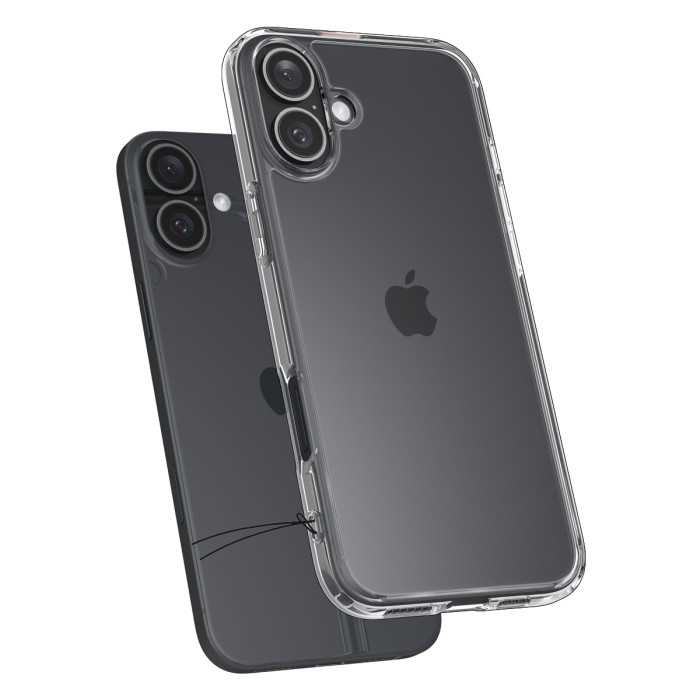 Чохол Spigen для iPhone 16 Plus, Ultra Hybrid, Crystal Clear