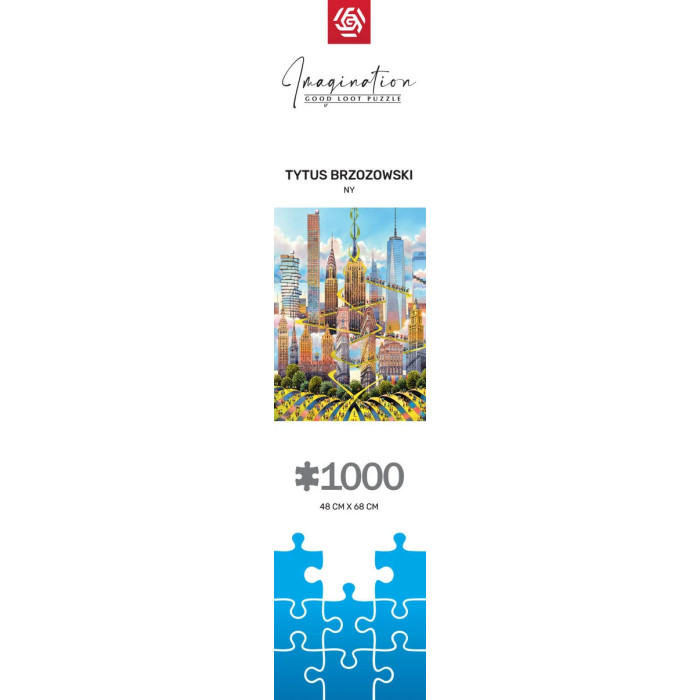 Пазл GoodLoot Imagination: Tytus Brzozowski New York 1000 ел.