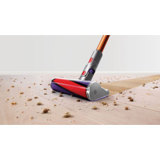 Пилосос Dyson безпровідний V10 Absolute 525Вт, конт пил -0.76л, автон. робота до 60хв, турборежим, сіро-мідний