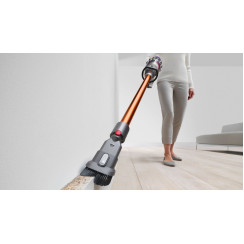Пилосос Dyson безпровідний V10 Absolute 525Вт, конт пил -0.76л, автон. робота до 60хв, турборежим, сіро-мідний
