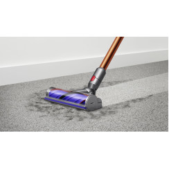 Пилосос Dyson безпровідний V10 Absolute 525Вт, конт пил -0.76л, автон. робота до 60хв, турборежим, сіро-мідний