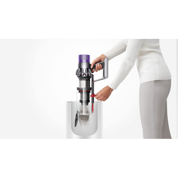 Пилосос Dyson безпровідний V10 Absolute 525Вт, конт пил -0.76л, автон. робота до 60хв, турборежим, сіро-мідний