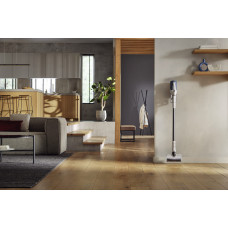 Пилосос Miele безпровідний SQLL0 31 Duoflex HX1, 210Вт, сухе прибирання, конт пил -0,3л, автон. робота до 12/55хв, Hygiene Lifetime, Vortex,щітка Multi Floor, біло-синій