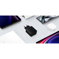 Зарядний пристрій мережевий Samsung 45Вт USB-С PD PPS, кабель USB-C > USB-C, 1.8м, чорний