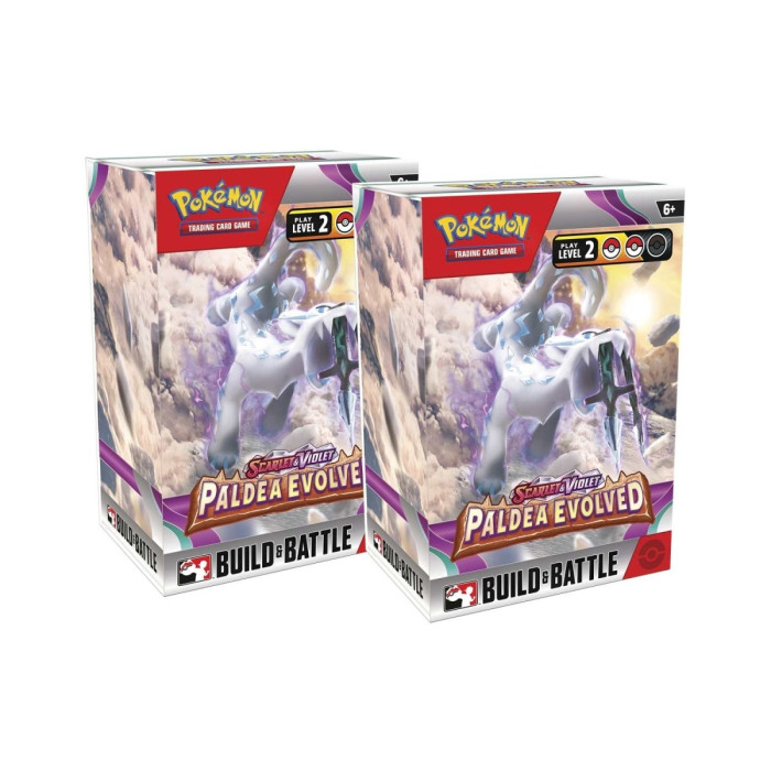 Колекційна карткова гра Pokemon: SV02 Paldea Evolved Build & Battle Stadium