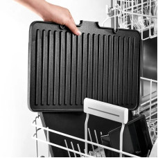 Гриль Braun  прижимний MultiGrill 9 CG 2000Вт, темп. режимів-3, з`ємні пластини, метал