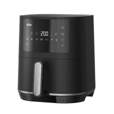 Мультипіч Braun MultiFry 3 1500Вт, чаша-4,3л, сенсорне управл., 7 авто. програм, пластик, чорний