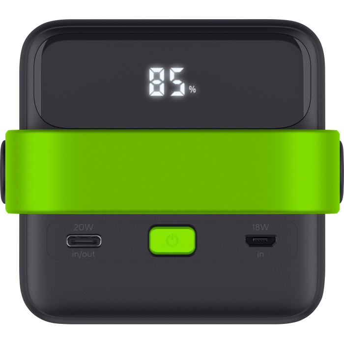 Акумулятор портативний літій-іонний power bank Trust Redoh XXL, 50000мА·год, 3хUSB-A/USB-C, 20W, чорний