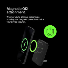 Акумулятор портативний літій-іонний Power Bank Belkin 8000мА·год, 15Вт, MagSafe Qi2, чорний