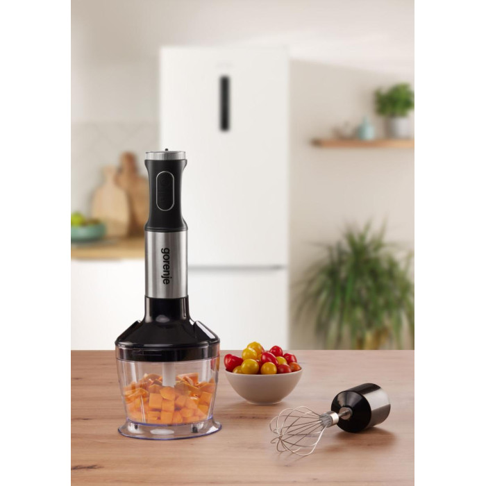 Блендер Gorenje заглибний 1000Вт, 3в1, чаша-600мл, нерж