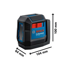 Нівелір лазерний Bosch Professional GLL 12-22, до 12м, 0.3мм/м, чохол, 0.35кг