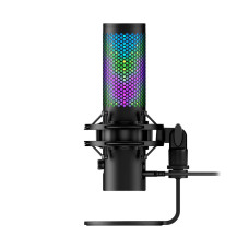Мікрофон геймінговий HyperX QuadCast 2 S, Omni/Uni/Bi, USB-A, 3м, NGenuity, RGB, чорний