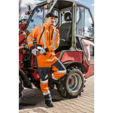 Куртка робоча Neo Tools Basic, XL(54), підвищеної видимості, полиэстер, 240 г/м2, помаранчевий