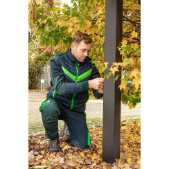 Жилет Neo Tools PREMIUM, зимова, утеплена, 100% полиэстер, XXXL(58), чорн зелений