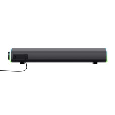 Акустична система Trust GXT 620 Axon Саундбар, USB/AUX,  RGB, чорний