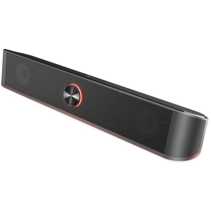 Акустична система Trust GXT 619 Thorne Саундбар, USB/AUX,  RGB, чорний