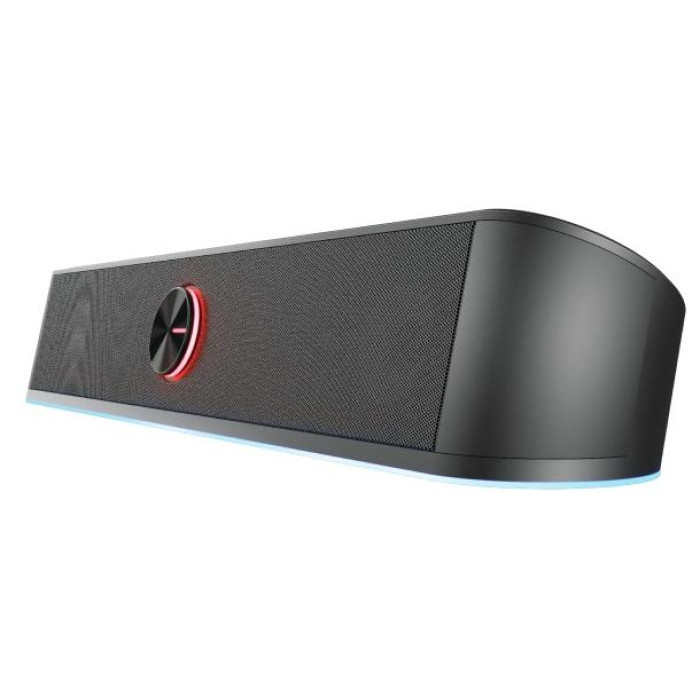 Акустична система Trust GXT 619 Thorne Саундбар, USB/AUX,  RGB, чорний