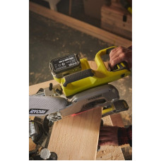 Пила торцювальна акумуляторна Ryobi ONE+ R18MS216-0 18В диск 216мм лазер 14.4кг без АКБ та ЗП