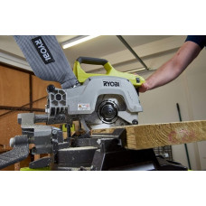 Пила торцювальна акумуляторна Ryobi ONE+ R18MS216-0 18В диск 216мм лазер 14.4кг без АКБ та ЗП