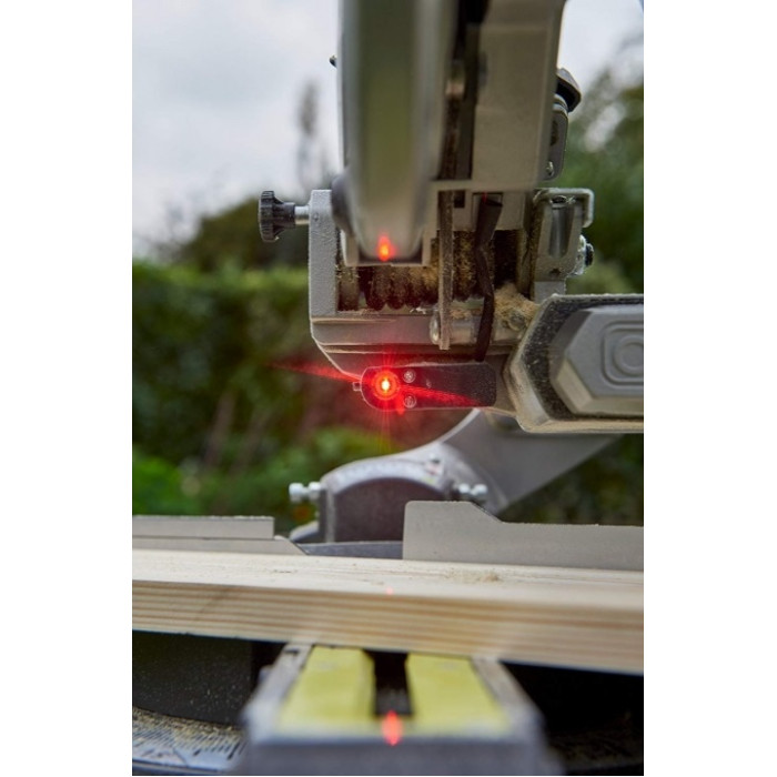 Пила торцювальна акумуляторна Ryobi ONE+ R18MS216-0 18В диск 216мм лазер 14.4кг без АКБ та ЗП
