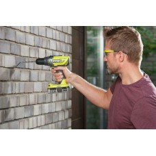 Шурупокрут-дриль ударний акумуляторний Ryobi ONE+ R18PD3-242S 18В 1х2А·год 1х4А·год ЗП 50Нм 500·1800об·хв 1.3кг сумка