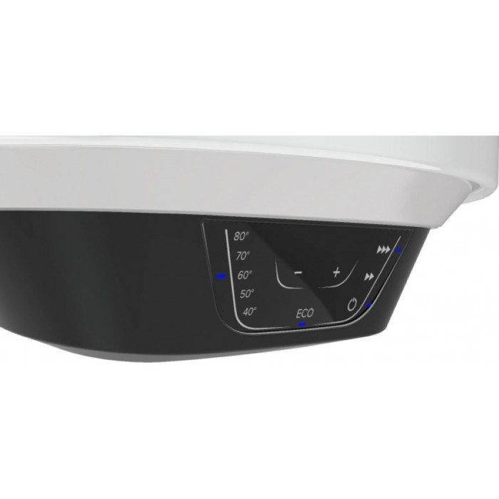 Водонагрівач електр. Ariston круглий слім PRO1 ECO 40 V SLIM 1.8K PL EU, 40л, 1,8кВт, ел. кер-ння, B, білий