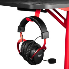 Стіл комп'ютерний 2E GAMING OTOROSHI, 120х60x75см, чорно-червоний
