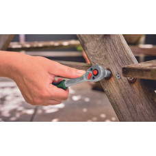 Ключ-тріскачка Bosch, 1/4", 72 зубців