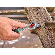 Набір інструментів Bosch, торцевих головок, 14шт, 1/4", кейс