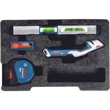 Набір професійних викруток та змішаних ручних інструментів Bosch Professional 19шт, L 3.5, SL6.5, TX15, TX20, PH1, PZ 2мм, рулетка 5м, рівень 25см