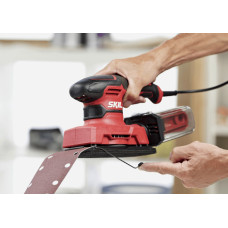 Шліфмашина вібраційна мережева SKIL 7362 AA 280Вт платформа 92х185 14000-26000кол·хв 1.6кг