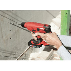 Перфоратор акумуляторний SKIL 3810 CA SDS-plus+ШЗП 20В 1Дж аксесуари кейс 1.5кг без АКБ та ЗП