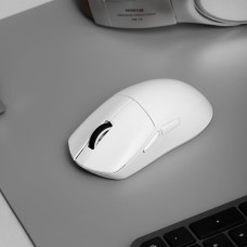 Миша Lemokey G1 USB-A/USB-C/WL/BT, 8K, білий