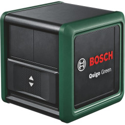 Нівелір лазерний Bosch Quigo Green, точність ± 0.8 мм/м, 12 м, зелений, 0.27 кг