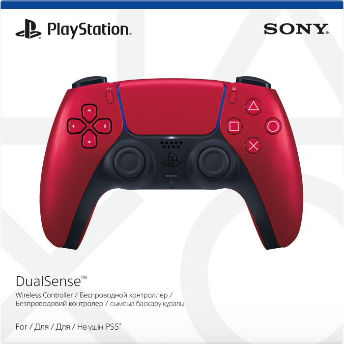 Геймпад PlayStation 5 Dualsense BT, Volcanic Red