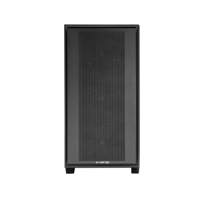 Корпус CHIEFTEC Gaming Night Hunter, без БЖ, 2xUSB3.0, 1xUSB3.2 Gen2 Type-C, 4x140мм, VGA 425мм, LCS ready, TG Side panel, EATX, чорний