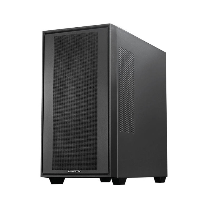 Корпус CHIEFTEC Gaming Night Hunter, без БЖ, 2xUSB3.0, 1xUSB3.2 Gen2 Type-C, 4x140мм, VGA 425мм, LCS ready, TG Side panel, EATX, чорний
