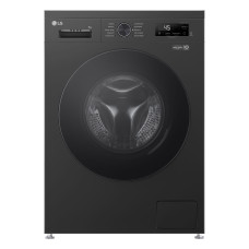 Пральна машина LG фронтальна, 7кг, 1200, A+++, 44см, дисплей, пара, інвертор, чорний