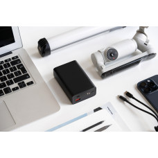 Акумулятор портативний літій-іонний Power Bank 2E 20000мА·год, 65Вт, PD, QC, чорний