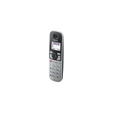 Радіотелефон DECT Panasonic KX-TGE510RUS, чорно-сріблястий
