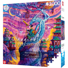 Пазл GoodLoot Imagination: Roch Urbaniak Sakura & Ryu 1000 ел.