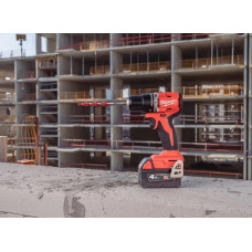 Шурупокрут-дриль акумуляторний Milwaukee М18 BLPDRC-422С 18В 1х2А·год 1х4А·год 60Нм 500·1700об·хв ЗП M12-18C кейс 1.5кг