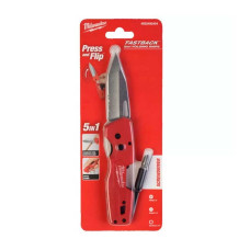 Ніж складаний Milwaukee Folding Knife, 5 in 1, біта PH2 і SL5.5, сталь