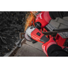 Шліфмашина кутова акумуляторна Milwaukee M18 BLSAG125X-402X 125мм 18В 2x4А·год ЗП М12-18С 11000об·хв 2.4кг кейс