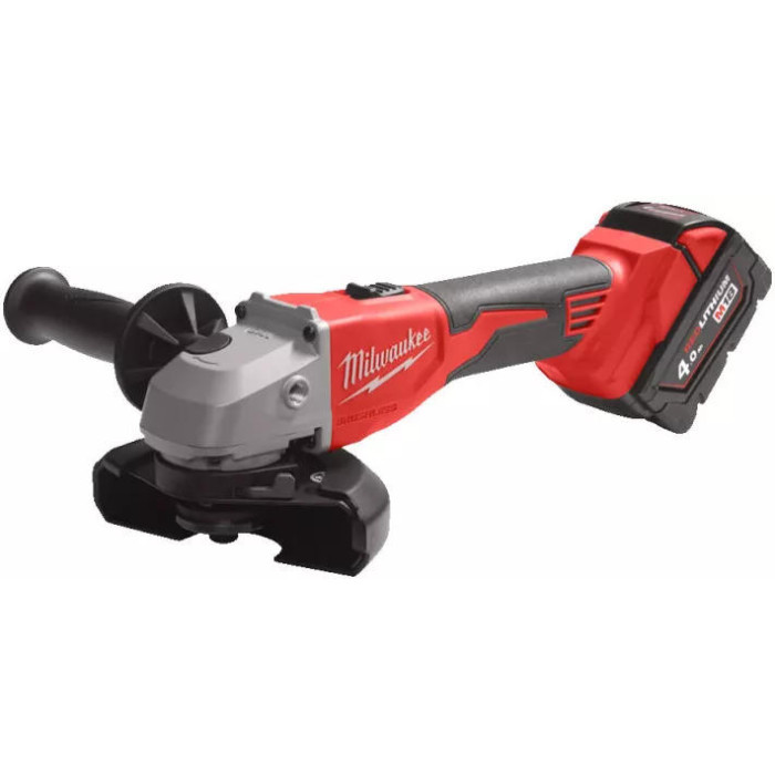 Шліфмашина кутова акумуляторна Milwaukee M18 BLSAG125X-402X 125мм 18В 2x4А·год ЗП М12-18С 11000об·хв 2.4кг кейс